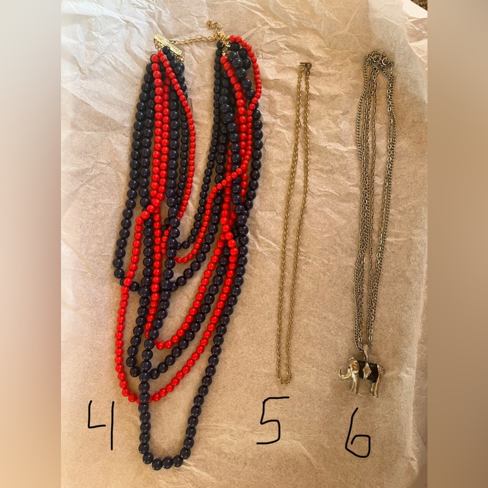 Bundle of necklaces
